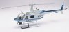 L.A.P.D. Bell 206 Jetranger 1/34 Die Cast Model