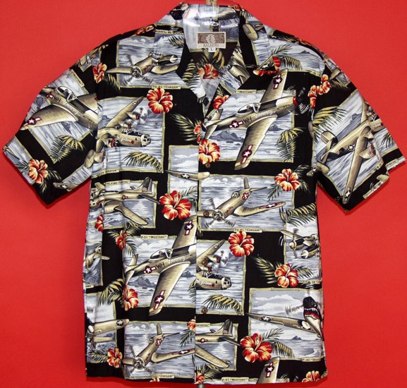 Pacific Warbirds Shirt 250.074 Black - Click Image to Close