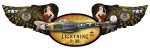 P-38 Lightning Pilot Wing Metal Sign