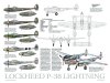 Lockheed P-38 Lightning Data Poster