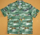 USAAF Fighters & Bombers Shirt104.S84 Green
