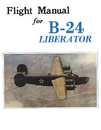 B-24 Liberator Flight Manual - Click Image to Close