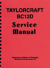 Taylorcraft BC12D Service Manual - Click Image to Close