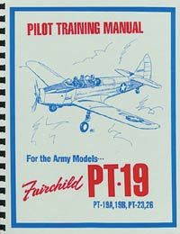 Pilot Training Manual PT-19 - Click Image to Close