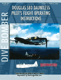 Douglas SBD Dauntless Pilot's Flight Operating Instructions - Click Image to Close